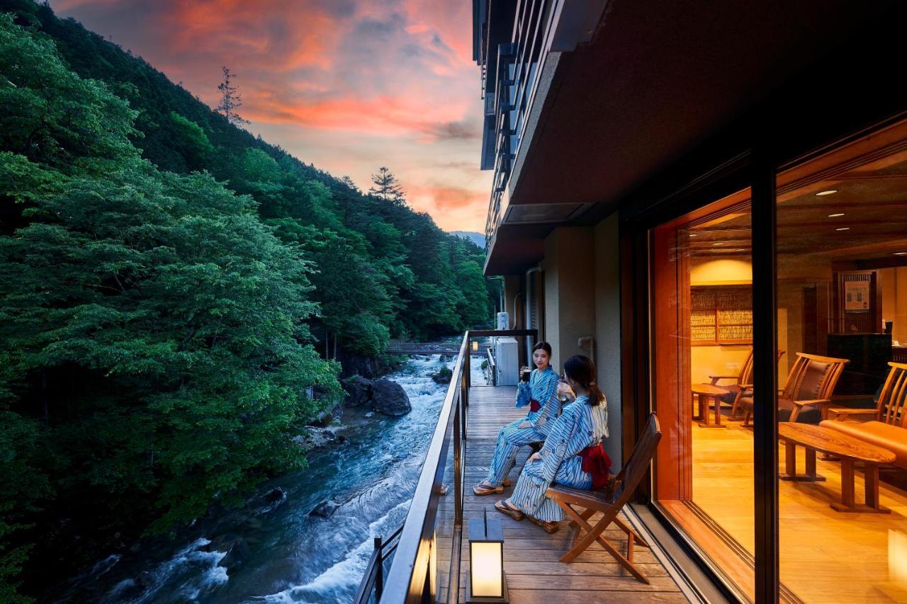 Shima-Onsen Toshimaya Nakanojo Exterior foto